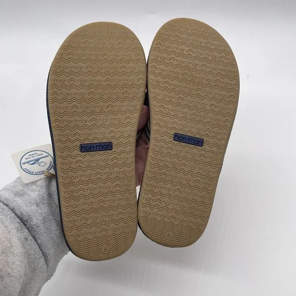 Hari Mari Women's Fields Puebla Navy Size 6 Memory Foam Flip Flops - Picture 5 of 5